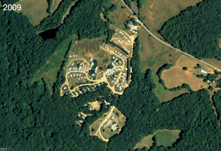 TRE Satellite View from 2009